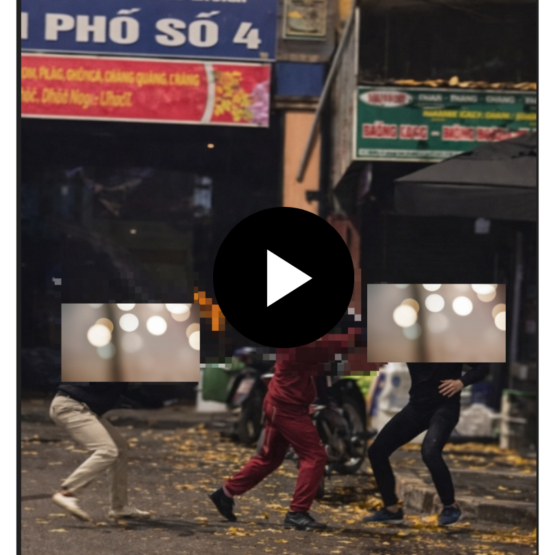 Phường Trưng Vương 3 thanh niên var nhau